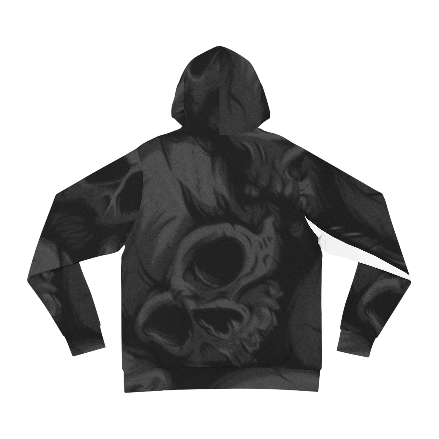 Edgy Skull Graphic Hoodie - Dark Aesthetic Fashion