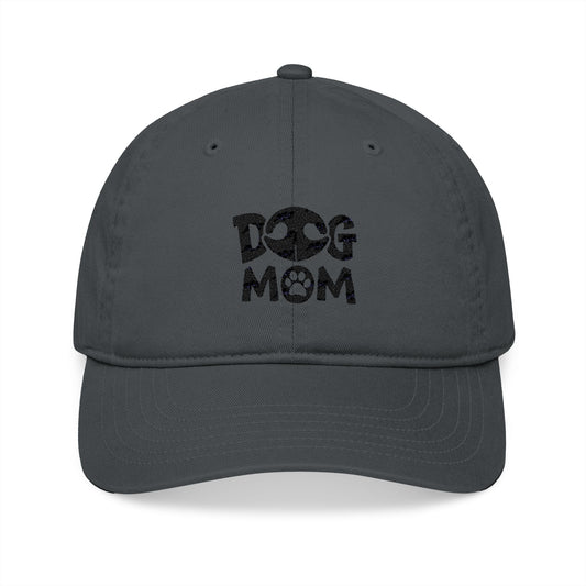 Organic Dog Mom Baseball Cap with Embroidery | Perfect Gift for Dog Lovers