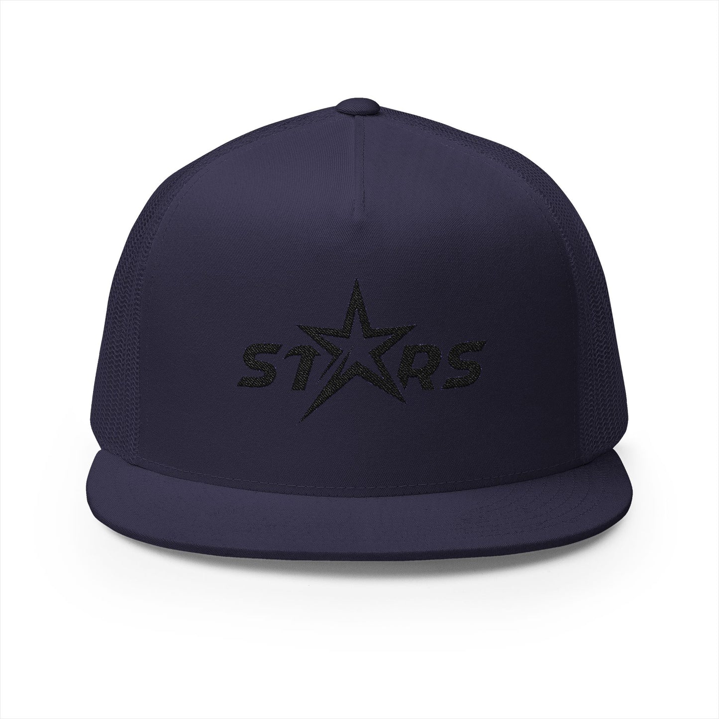 Stylish Stars 5 Panel Trucker Cap for Casual Outings