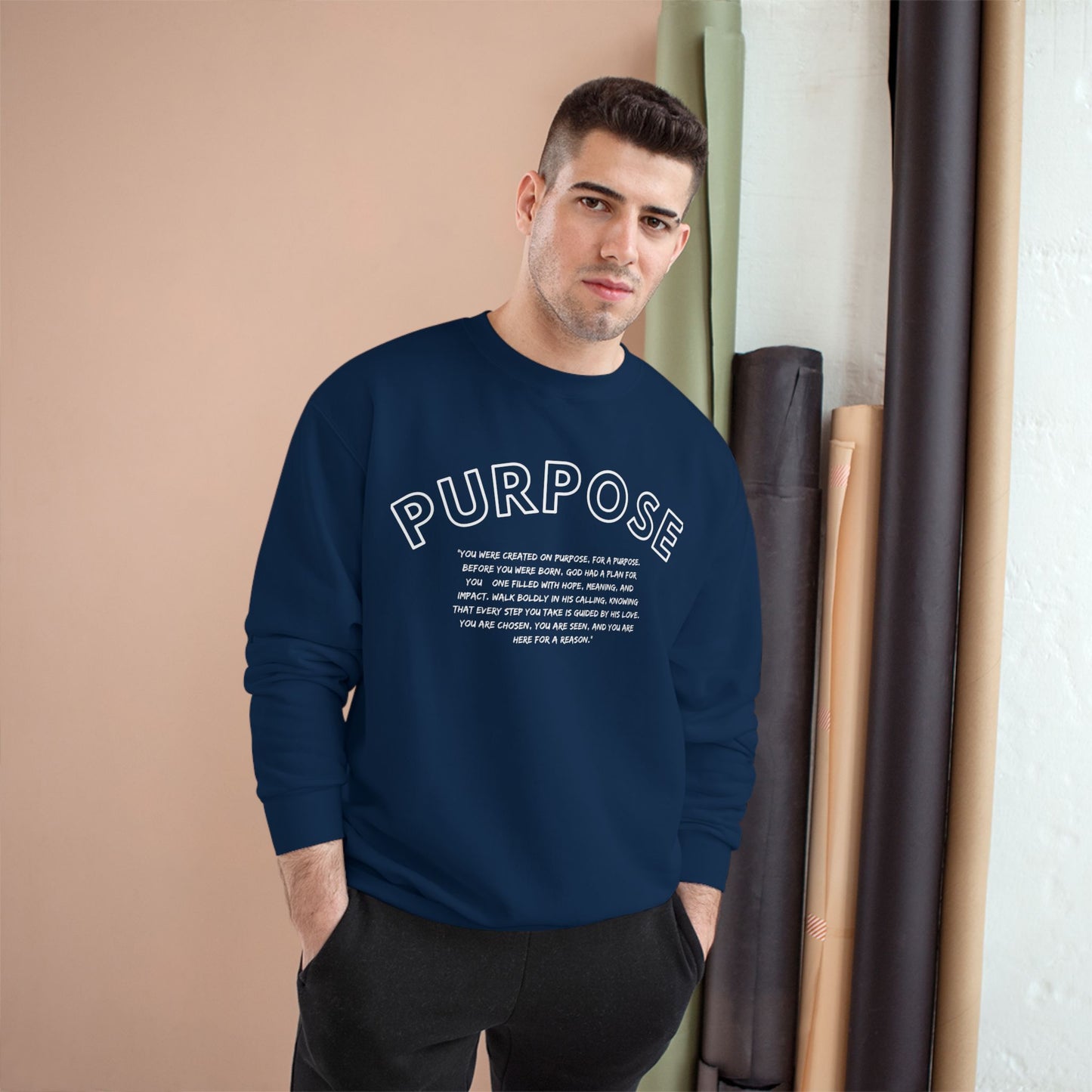 Motivational Champion Sweatshirt - Embrace Your Purpose