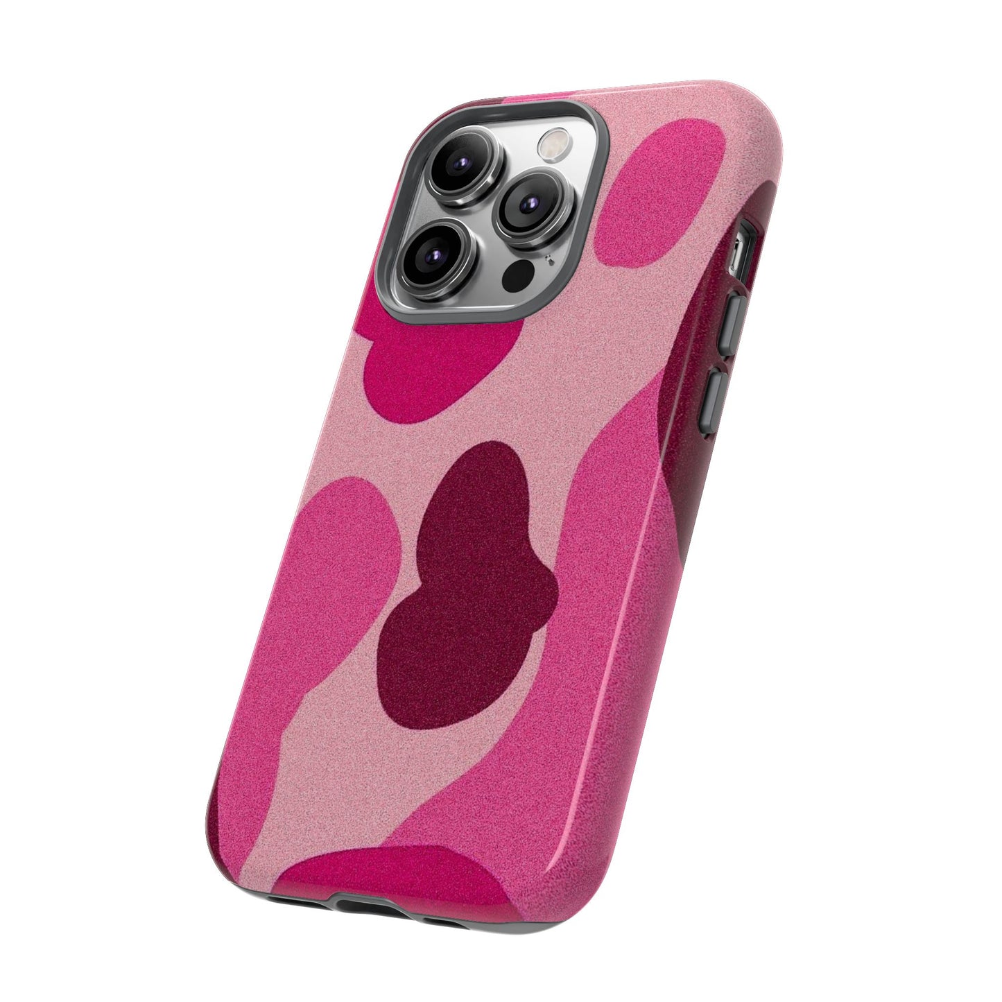 Trendy Pink Camouflage Phone Case - Tough and Stylish Protection