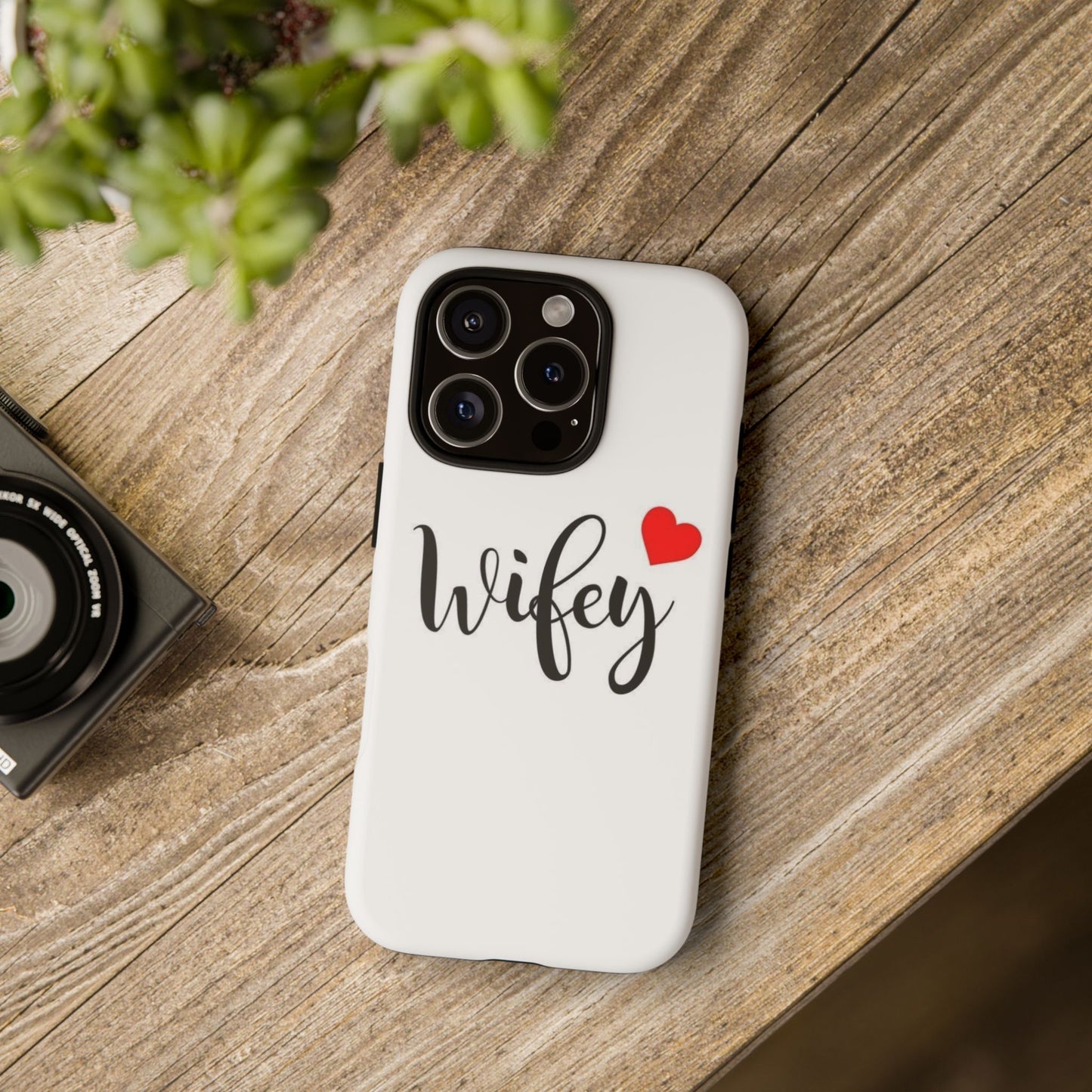 Wifey Tough Phone Case - Stylish & Durable Protection for Newlyweds