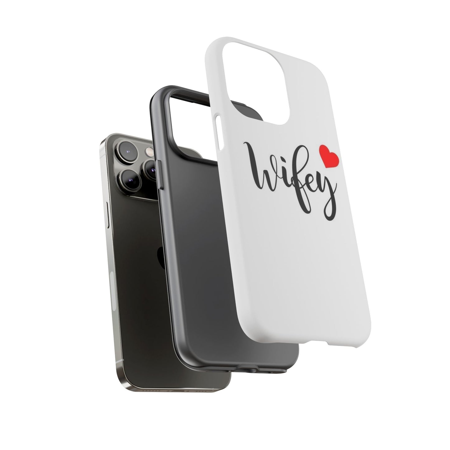 Wifey Tough Phone Case - Stylish & Durable Protection for Newlyweds