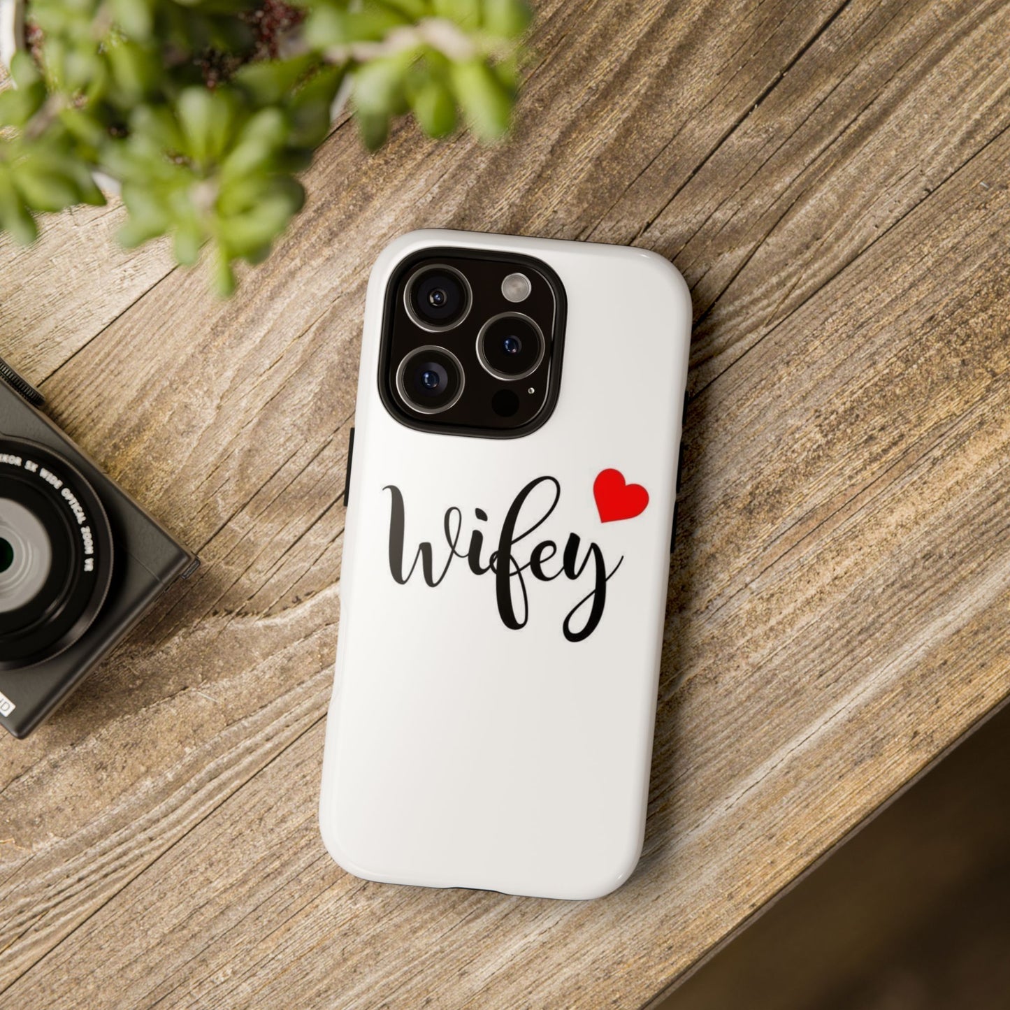 Wifey Tough Phone Case - Stylish & Durable Protection for Newlyweds