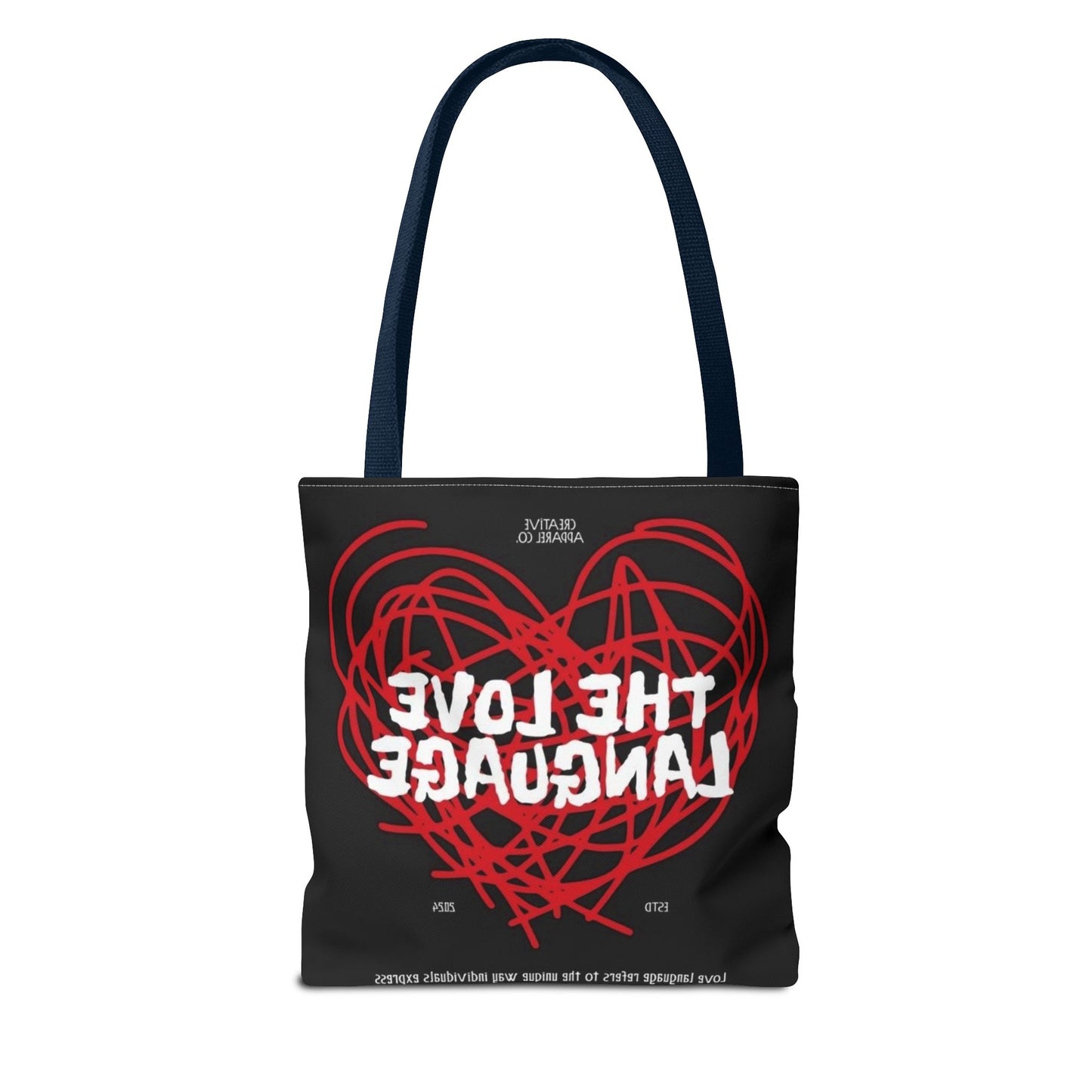 The Love Language Tote Bag - Perfect Gift for Romantic Occasions