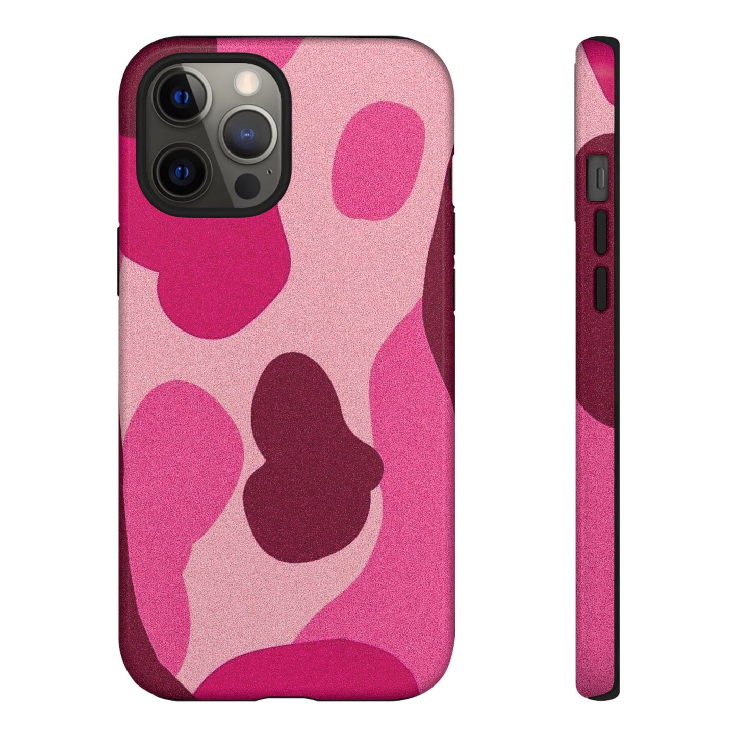 Trendy Pink Camouflage Phone Case - Tough and Stylish Protection