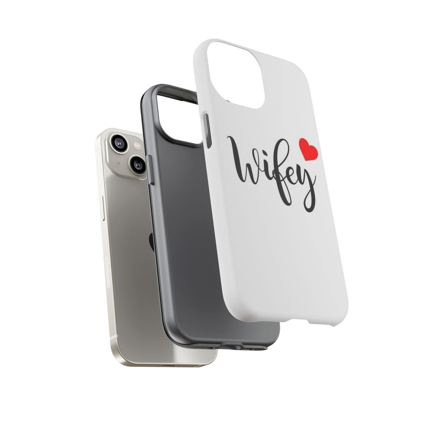 Wifey Tough Phone Case - Stylish & Durable Protection for Newlyweds