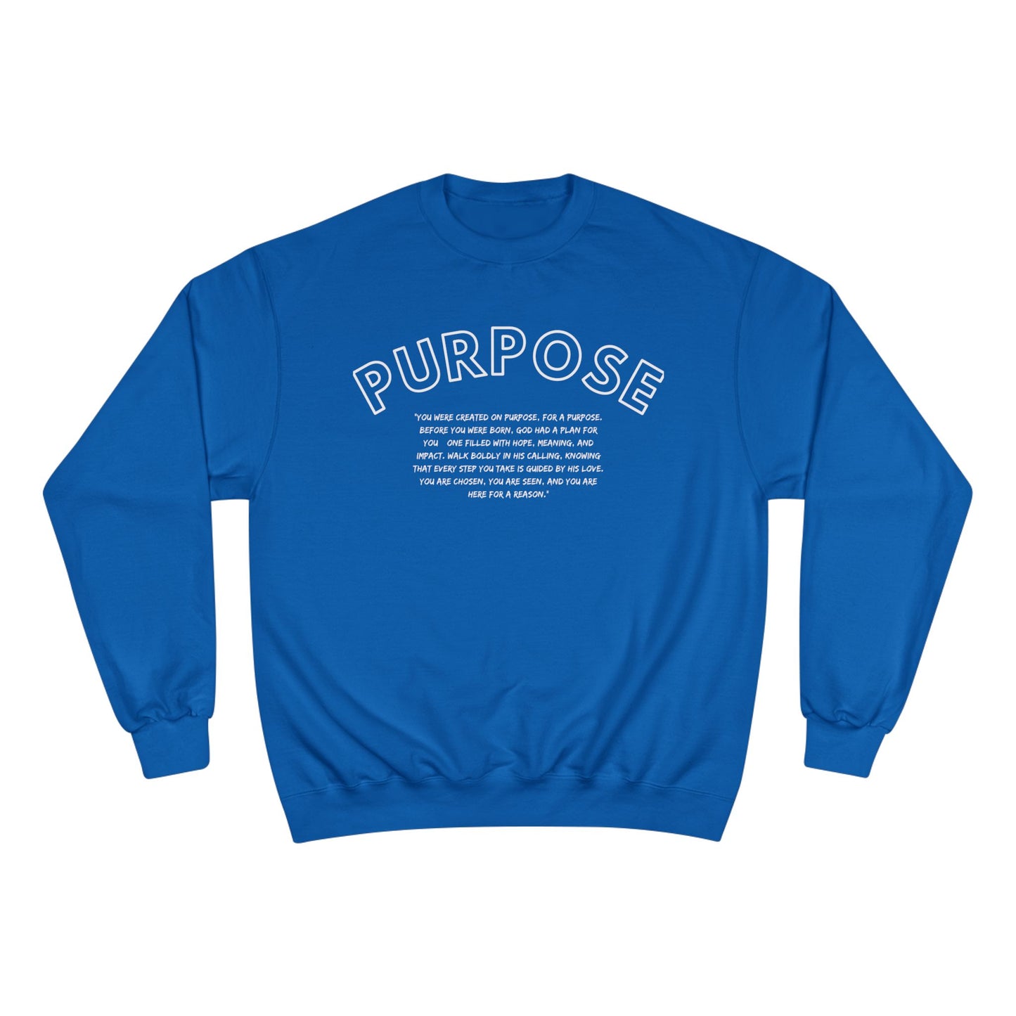 Motivational Champion Sweatshirt - Embrace Your Purpose