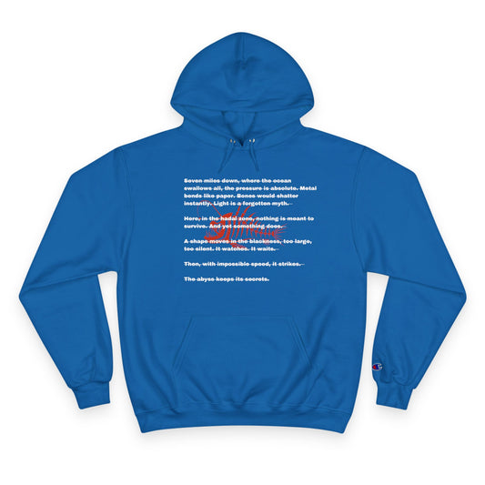 Inspirational Champion Hoodie - Ocean Depths Design