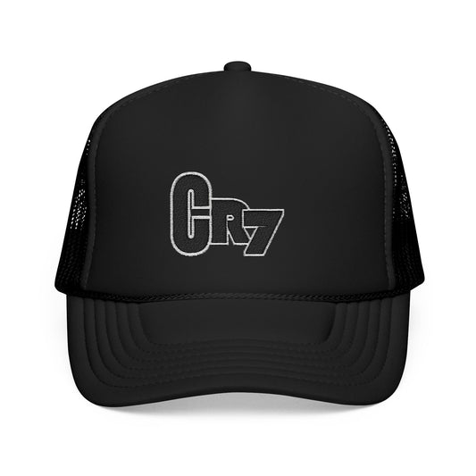 CR7 Foam Trucker Hat - Stylish Embroidered Cap for Sports Fans