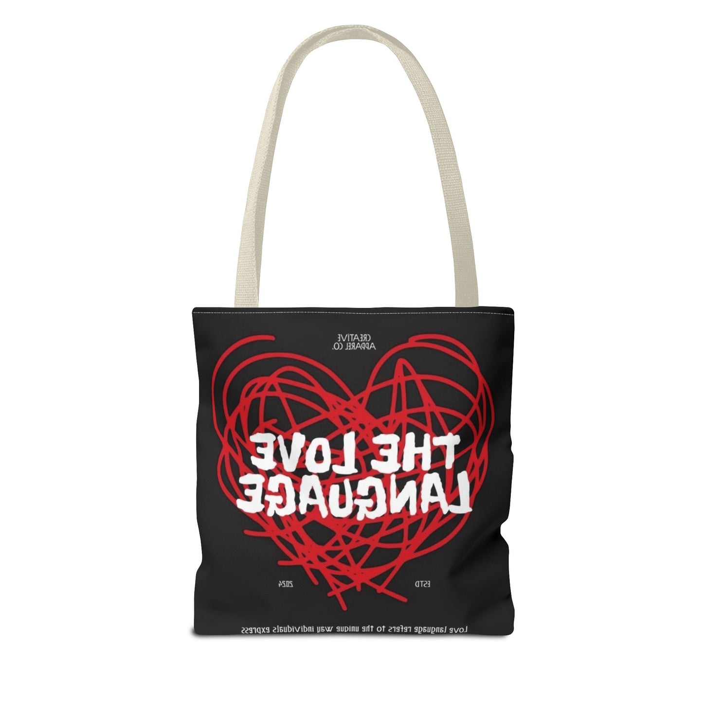 The Love Language Tote Bag - Perfect Gift for Romantic Occasions