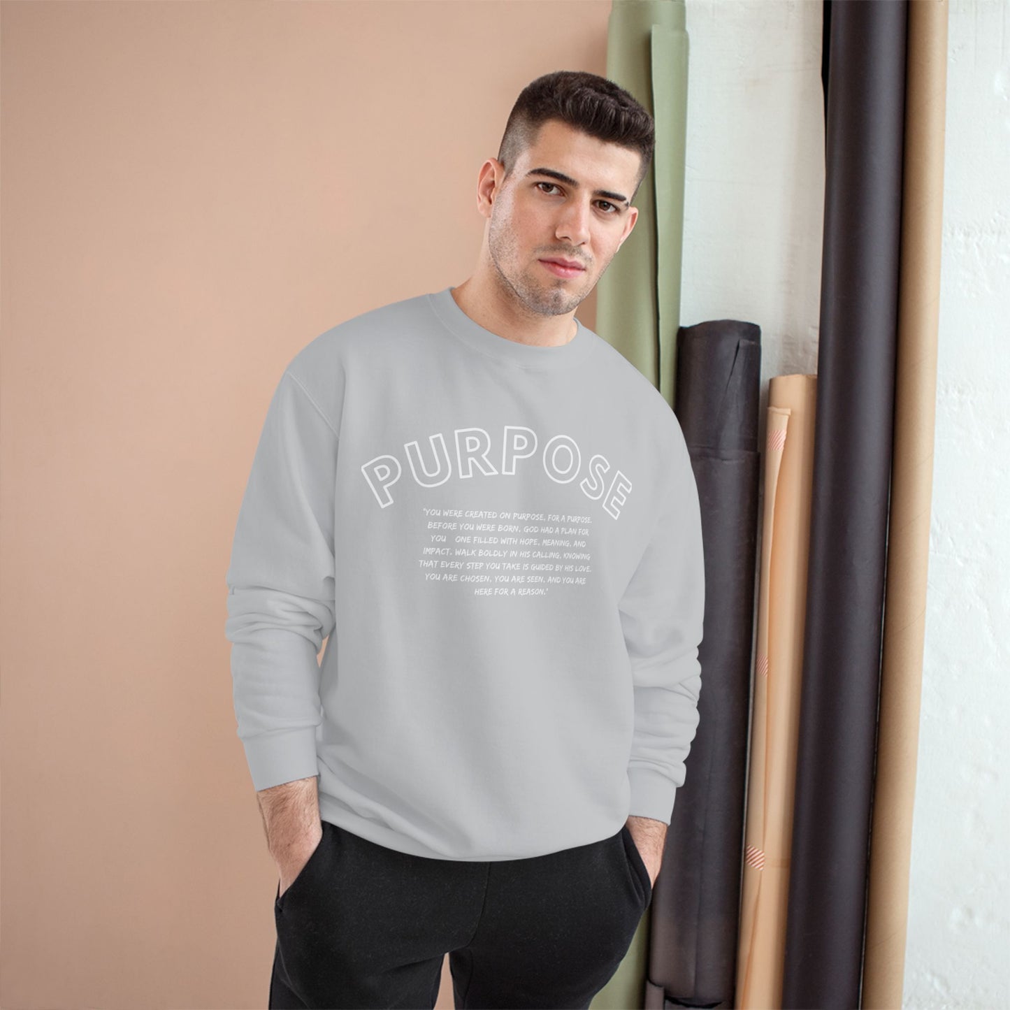 Motivational Champion Sweatshirt - Embrace Your Purpose