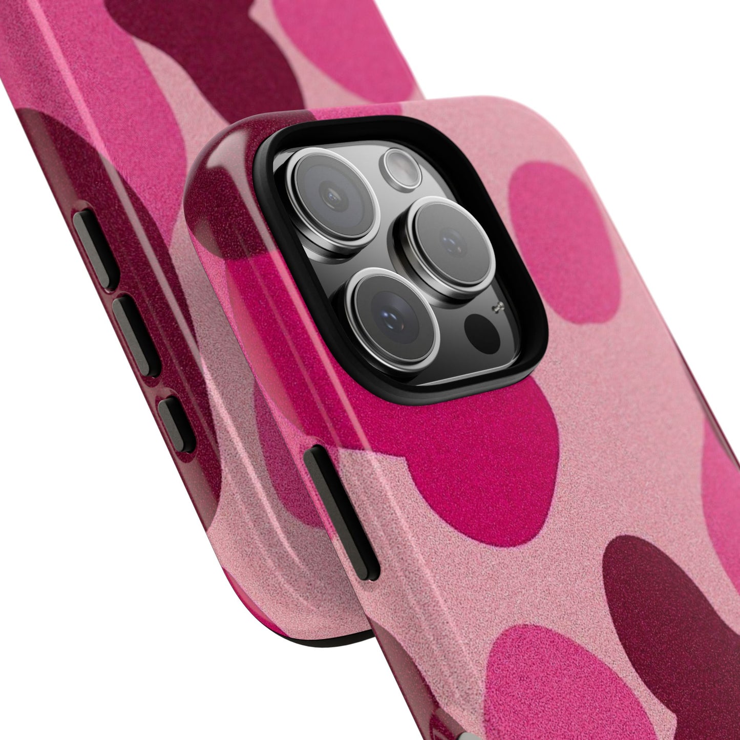 Trendy Pink Camouflage Phone Case - Tough and Stylish Protection