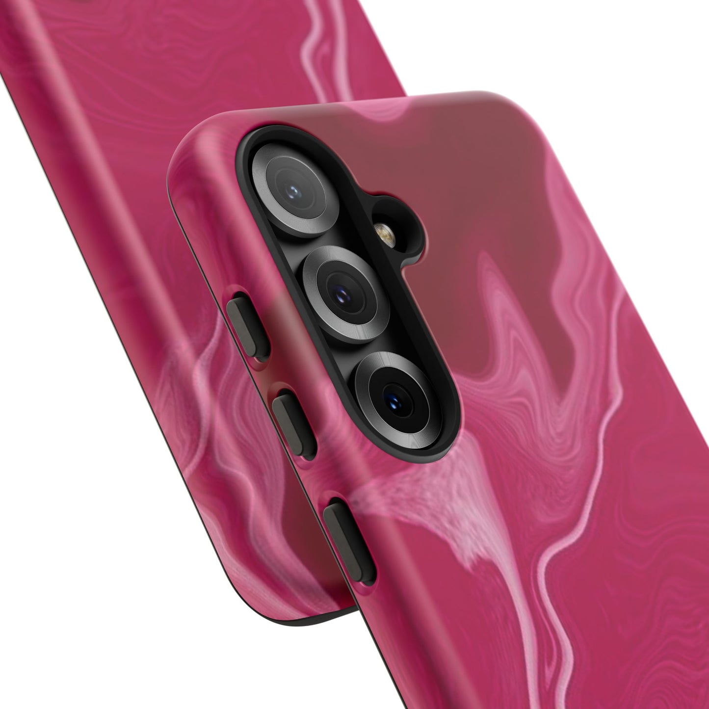 Tough Cases - Pink Marbled Phone Case for Stylish Protection