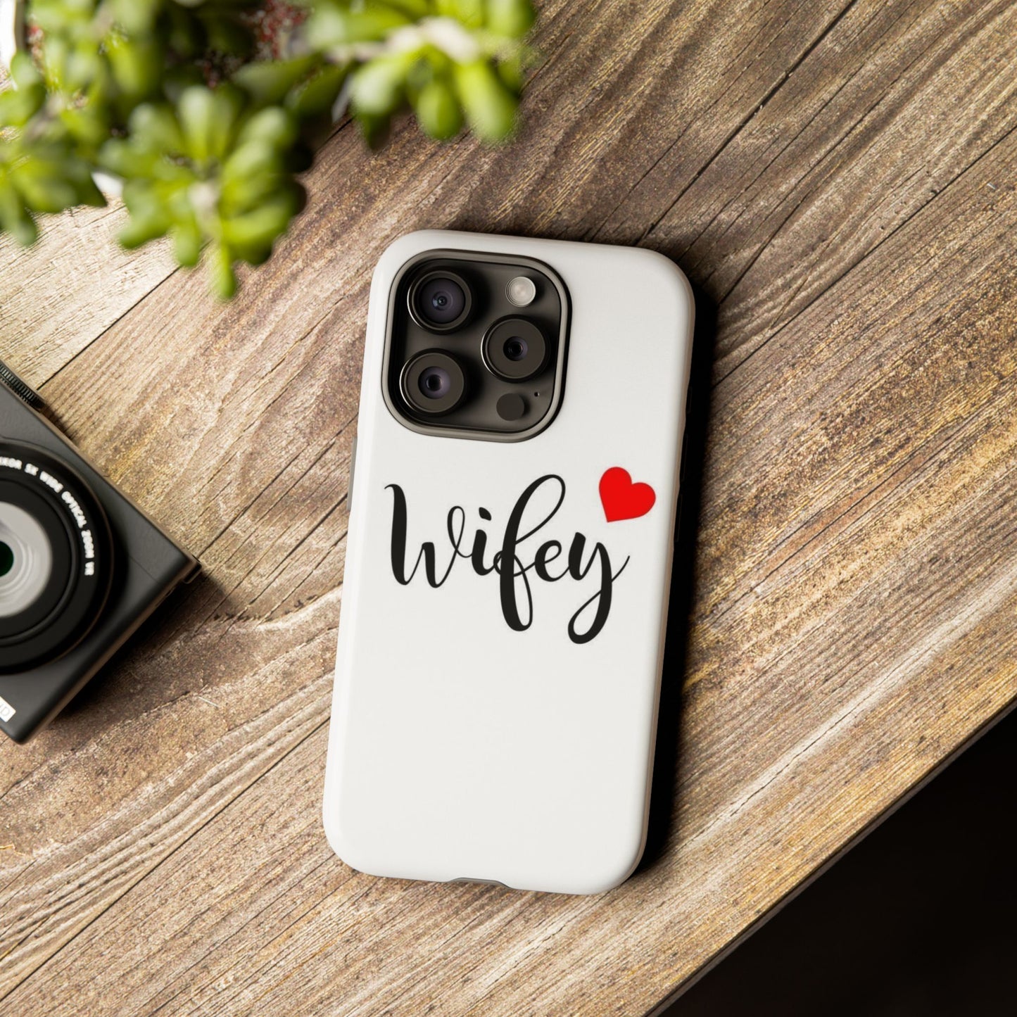 Wifey Tough Phone Case - Stylish & Durable Protection for Newlyweds