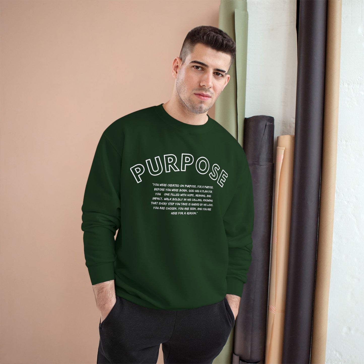 Motivational Champion Sweatshirt - Embrace Your Purpose