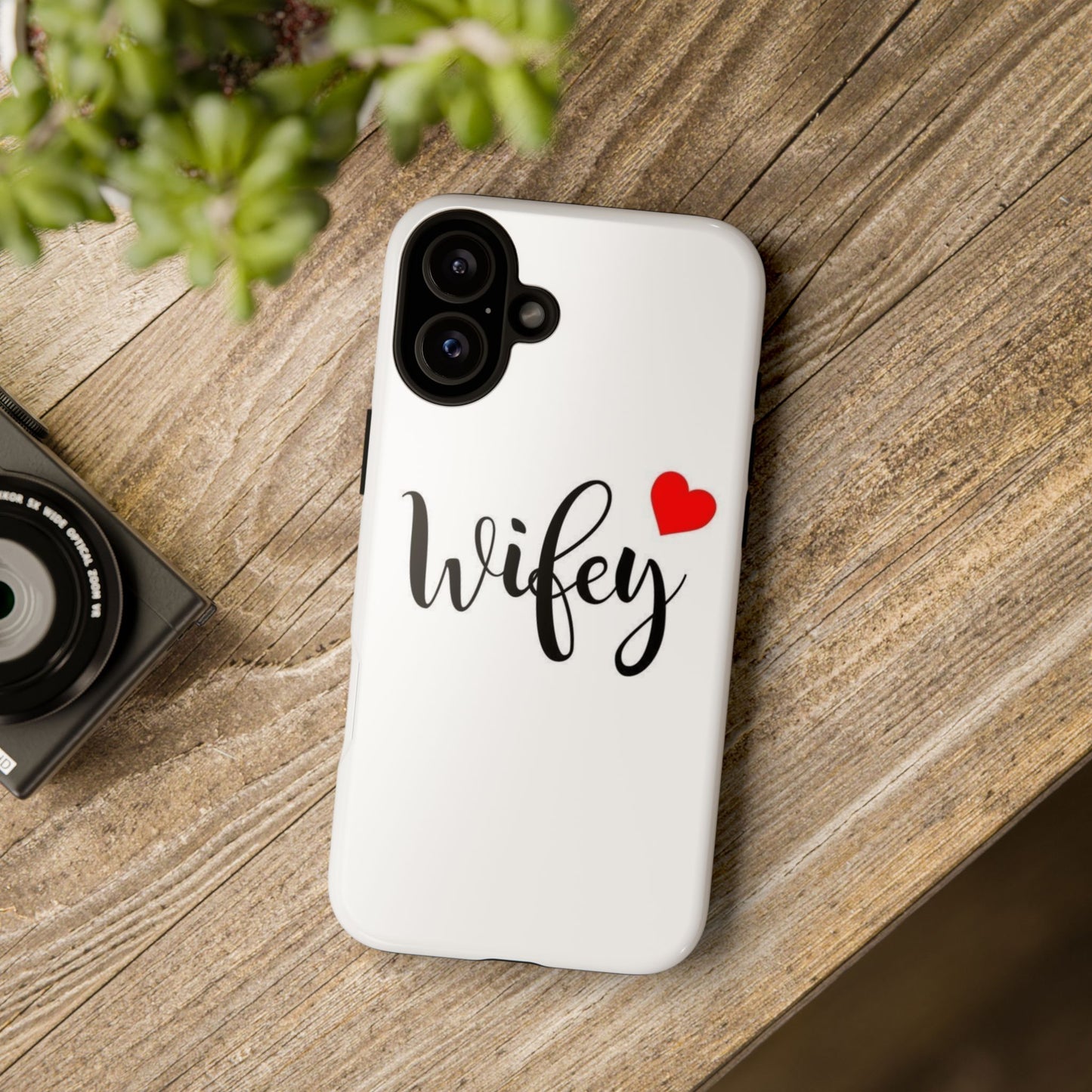 Wifey Tough Phone Case - Stylish & Durable Protection for Newlyweds