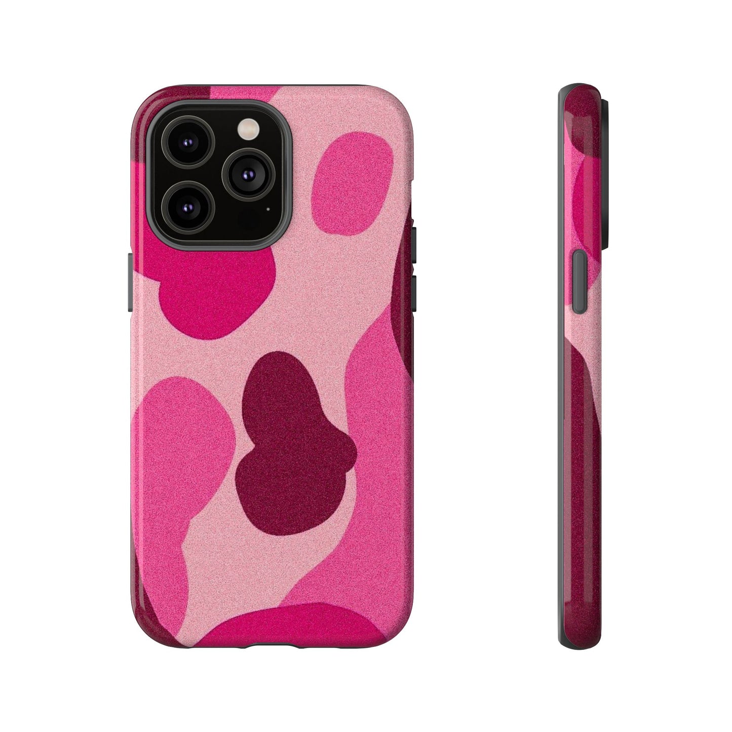 Trendy Pink Camouflage Phone Case - Tough and Stylish Protection