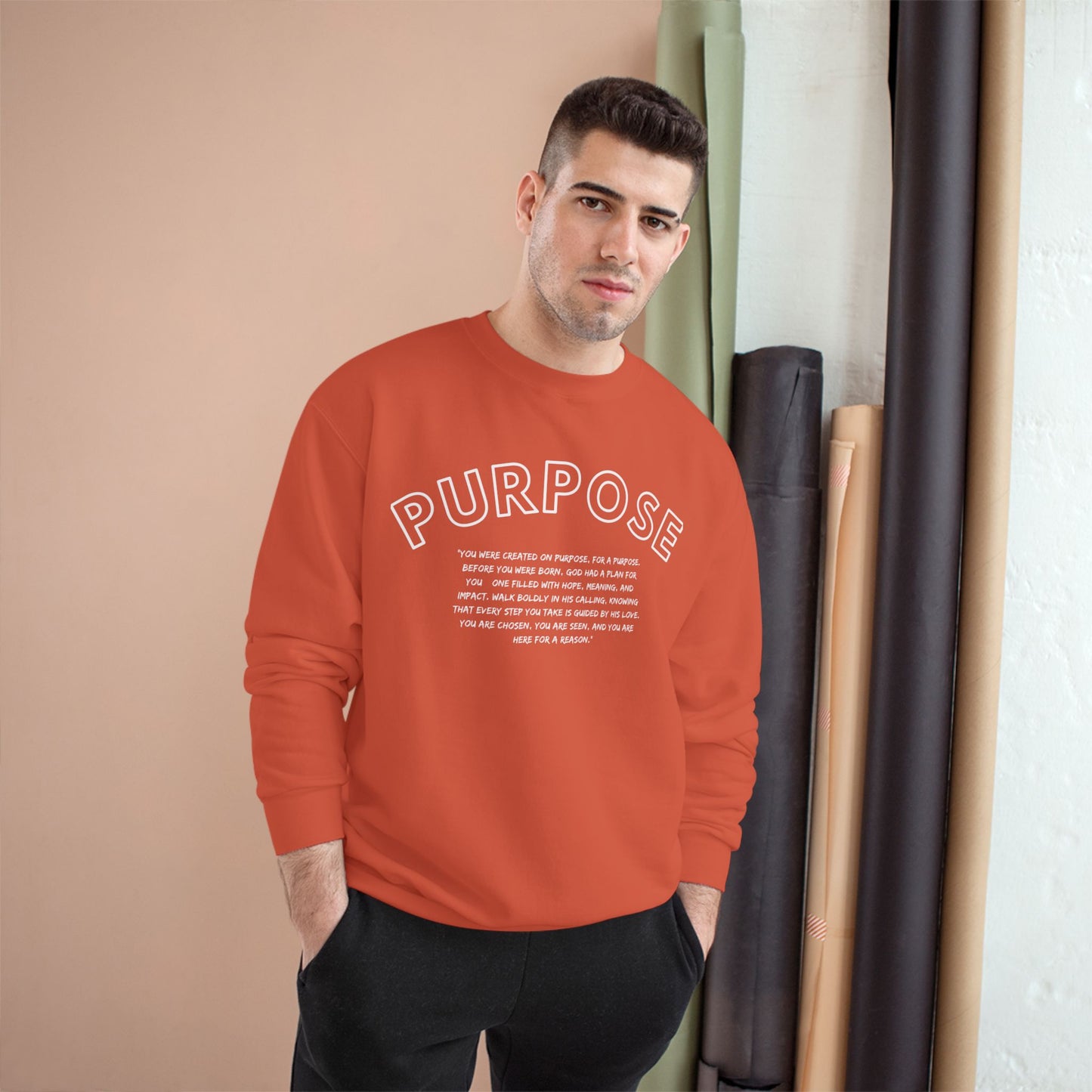 Motivational Champion Sweatshirt - Embrace Your Purpose