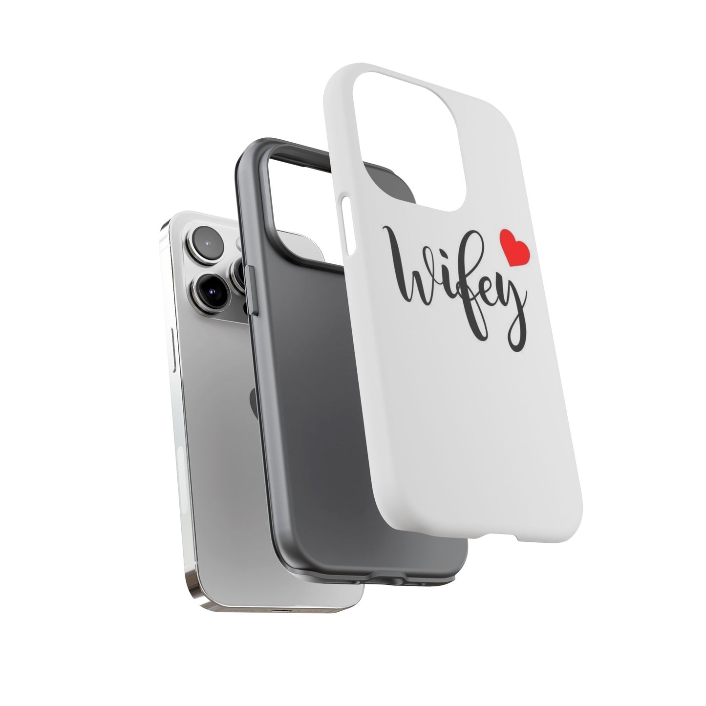 Wifey Tough Phone Case - Stylish & Durable Protection for Newlyweds