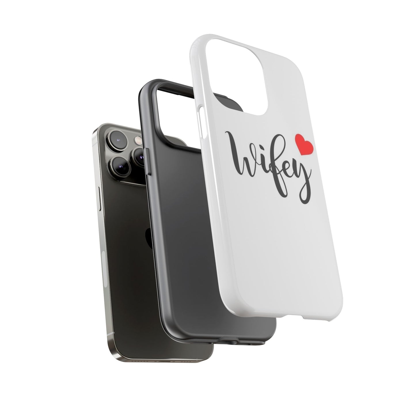 Wifey Tough Phone Case - Stylish & Durable Protection for Newlyweds