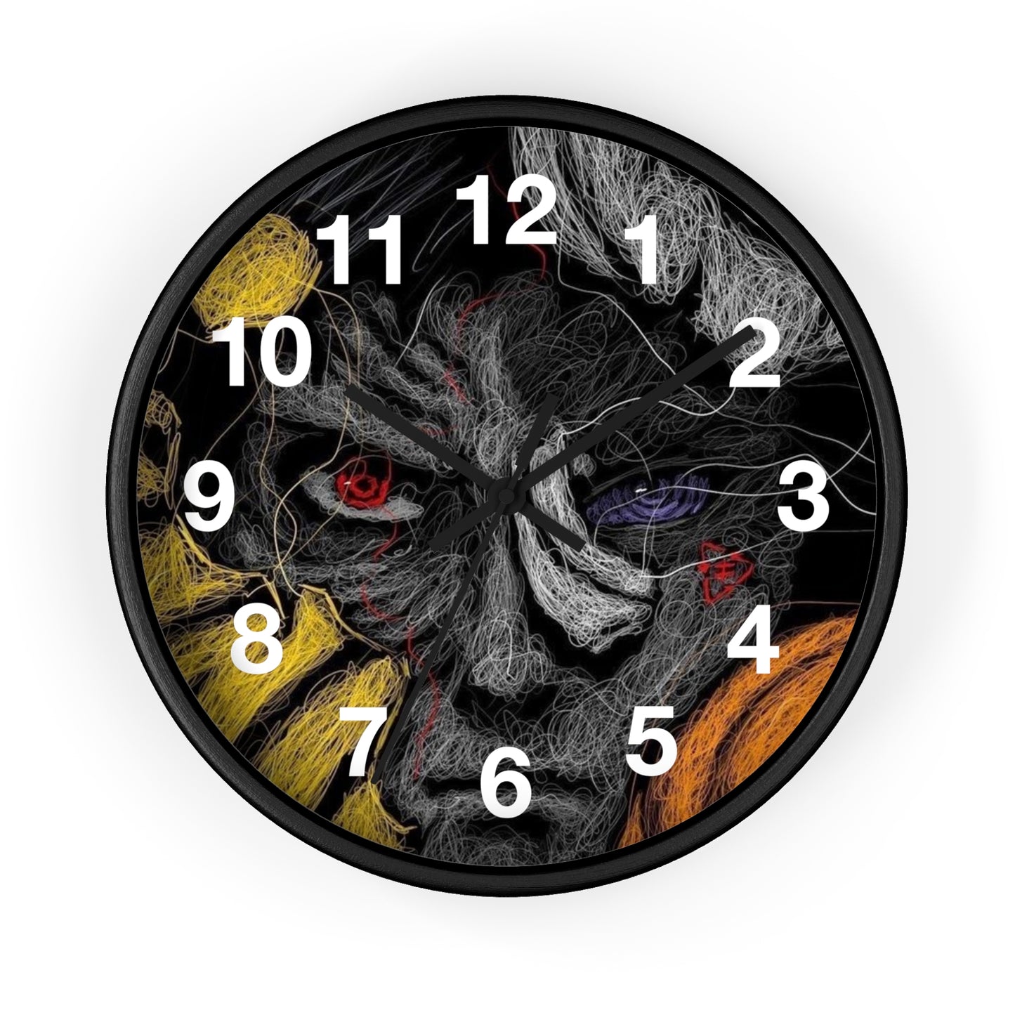 Artistic Abstract Wall Clock - Unique Home Decor for Modern Spaces