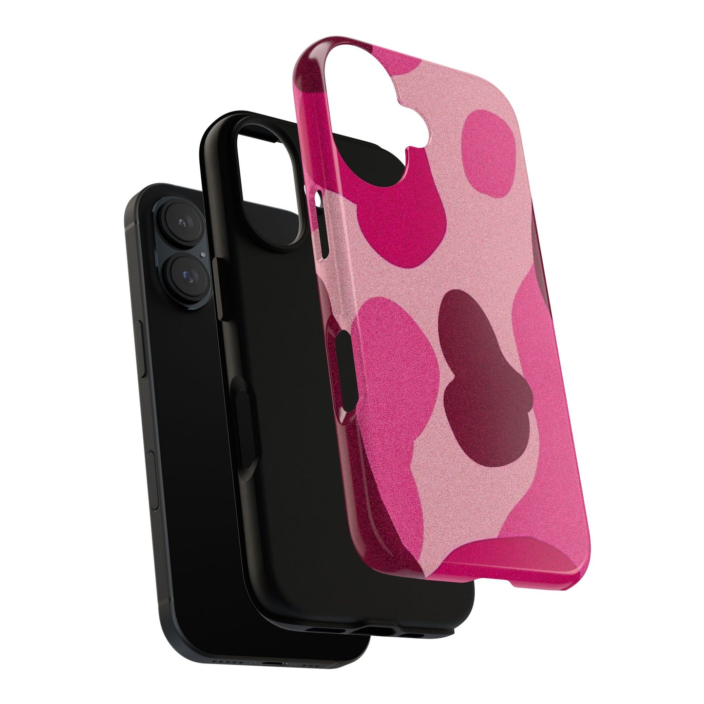 Trendy Pink Camouflage Phone Case - Tough and Stylish Protection