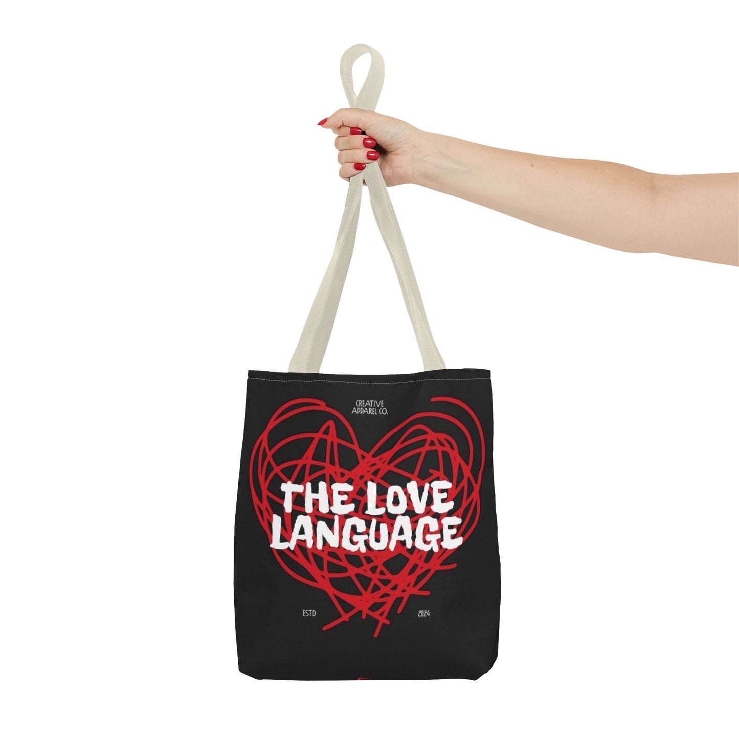 The Love Language Tote Bag - Perfect Gift for Romantic Occasions