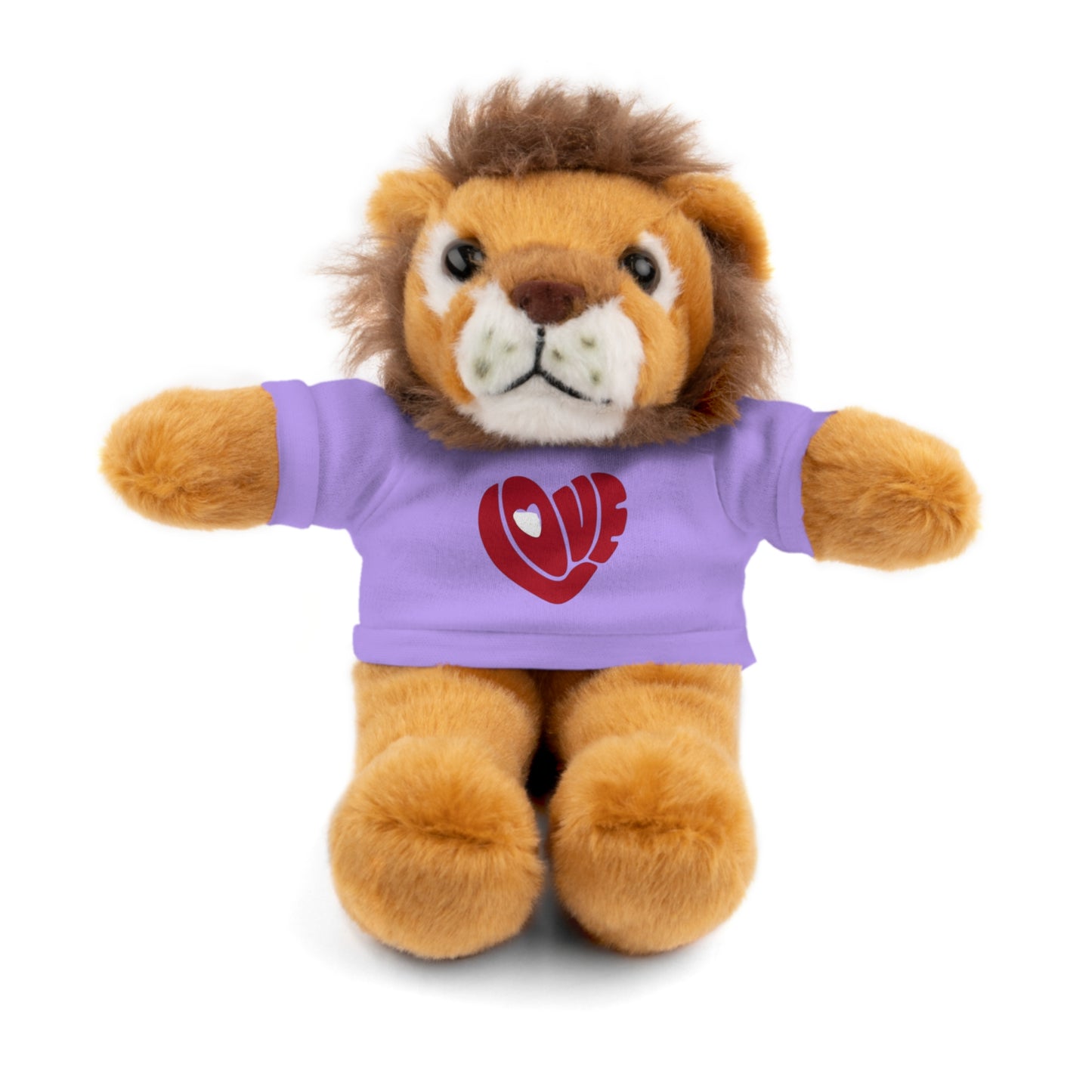 Love Heart Stuffed Animal with Tee - Perfect Gift for Valentine's Day and Special Occasions