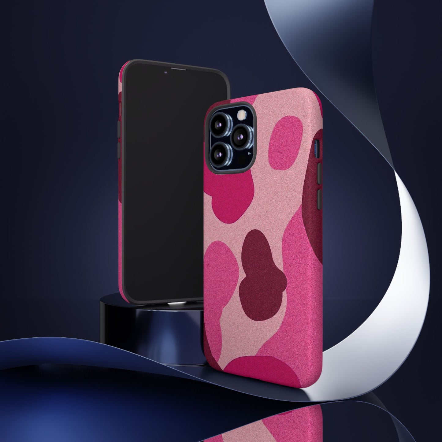 Trendy Pink Camouflage Phone Case - Tough and Stylish Protection