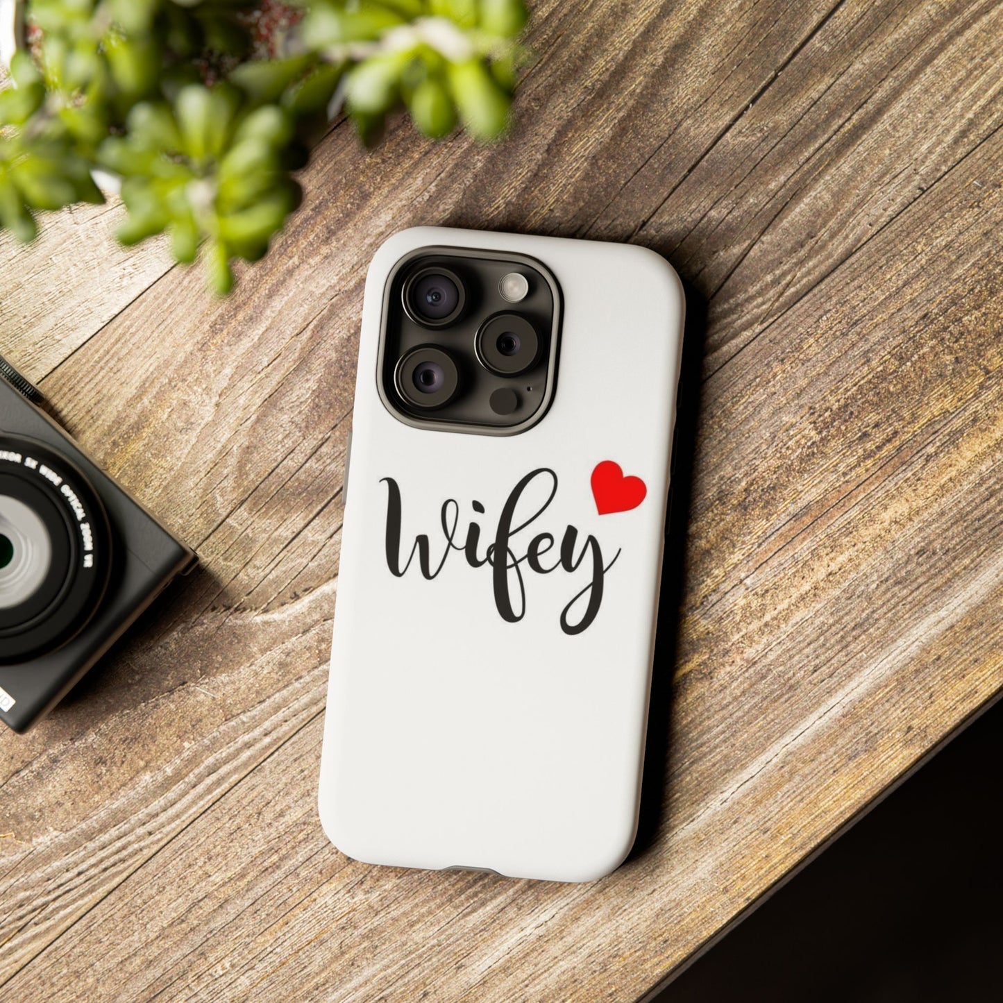 Wifey Tough Phone Case - Stylish & Durable Protection for Newlyweds