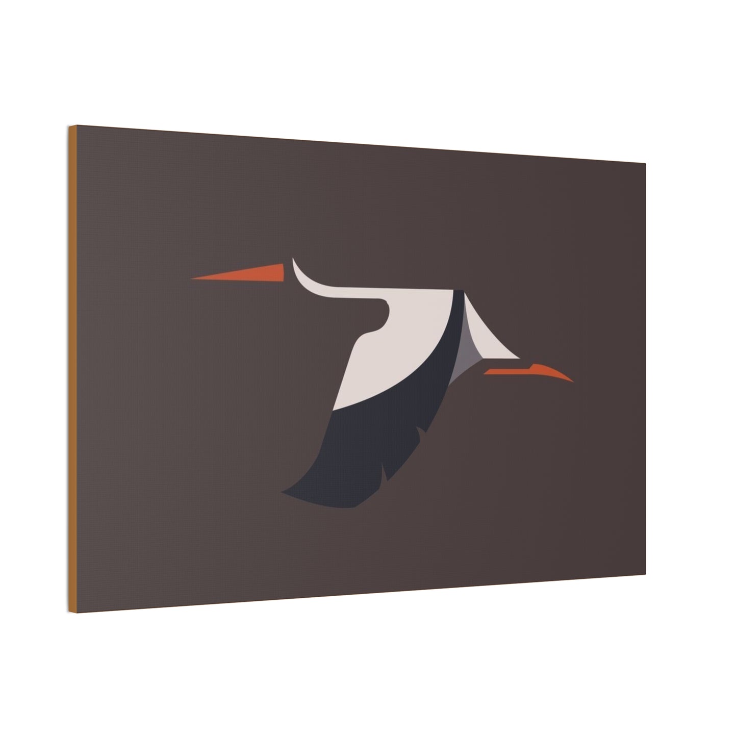 Modern Abstract Bird Canvas Wall Art - 0.75" Depth