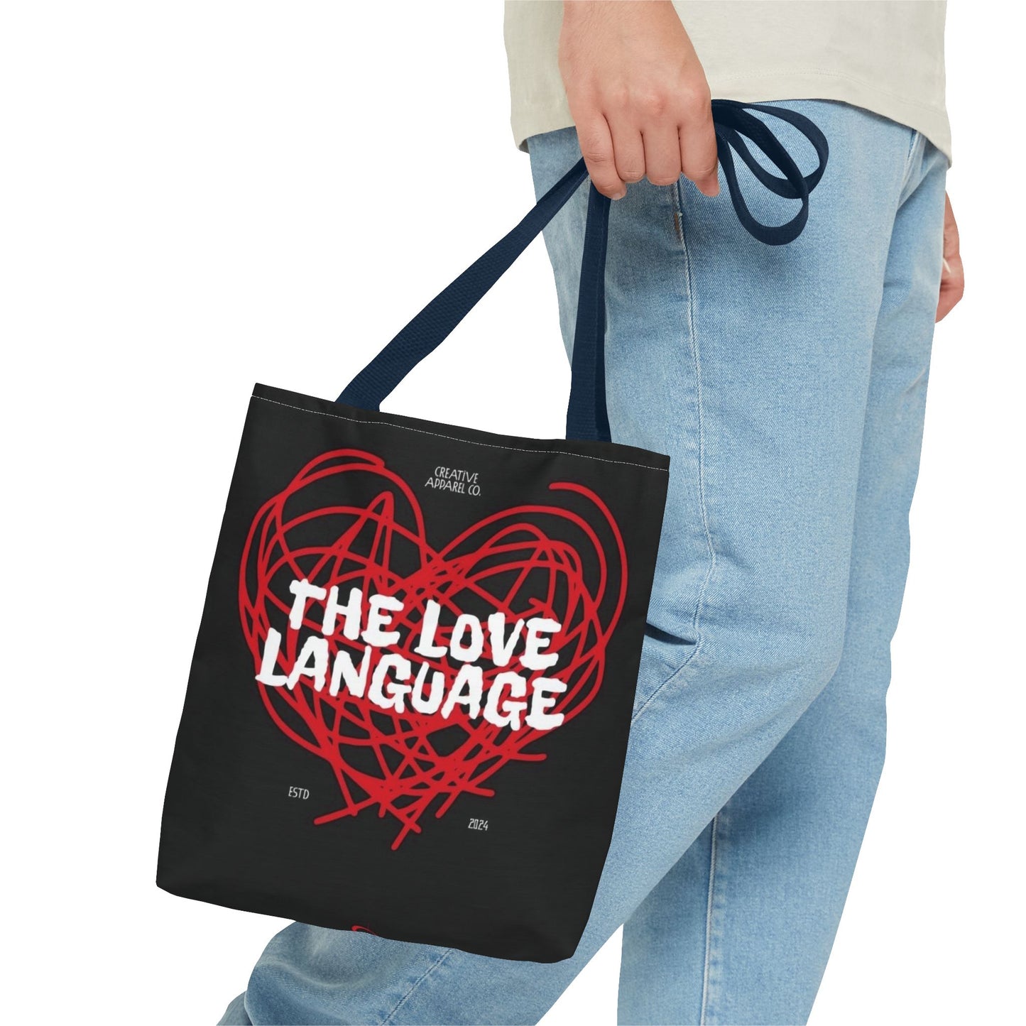 The Love Language Tote Bag - Perfect Gift for Romantic Occasions