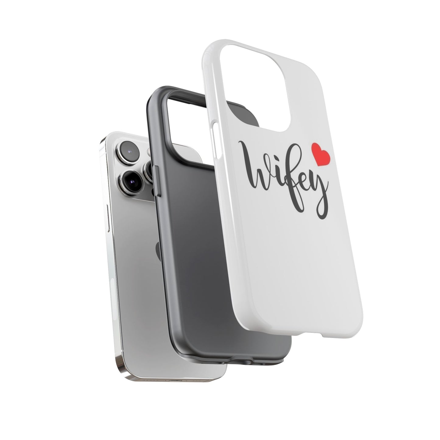 Wifey Tough Phone Case - Stylish & Durable Protection for Newlyweds