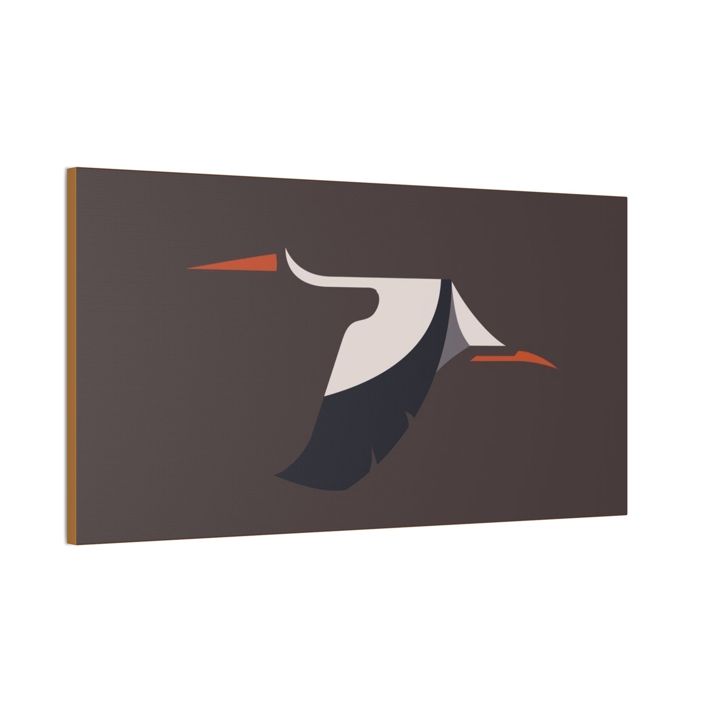 Modern Abstract Bird Canvas Wall Art - 0.75" Depth