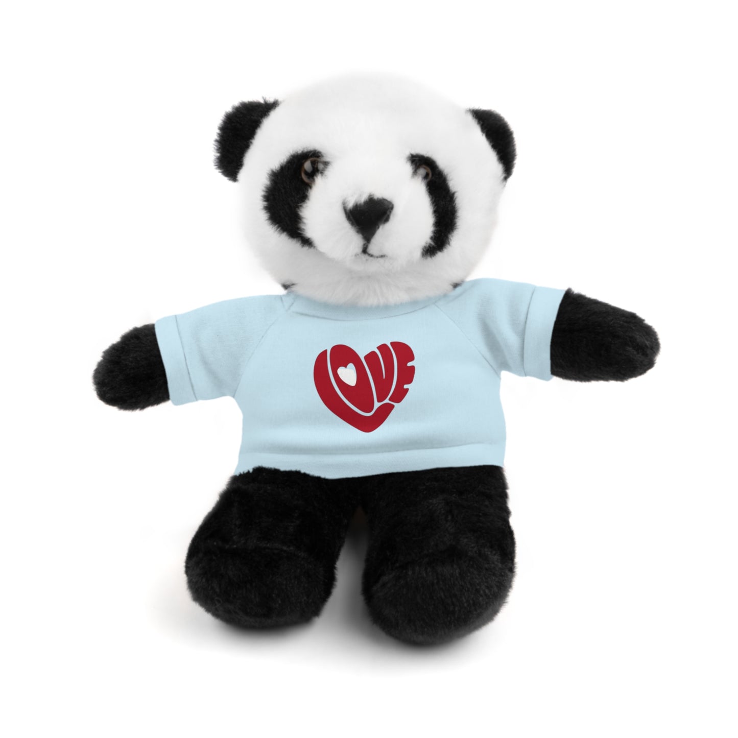 Love Heart Stuffed Animal with Tee - Perfect Gift for Valentine's Day and Special Occasions