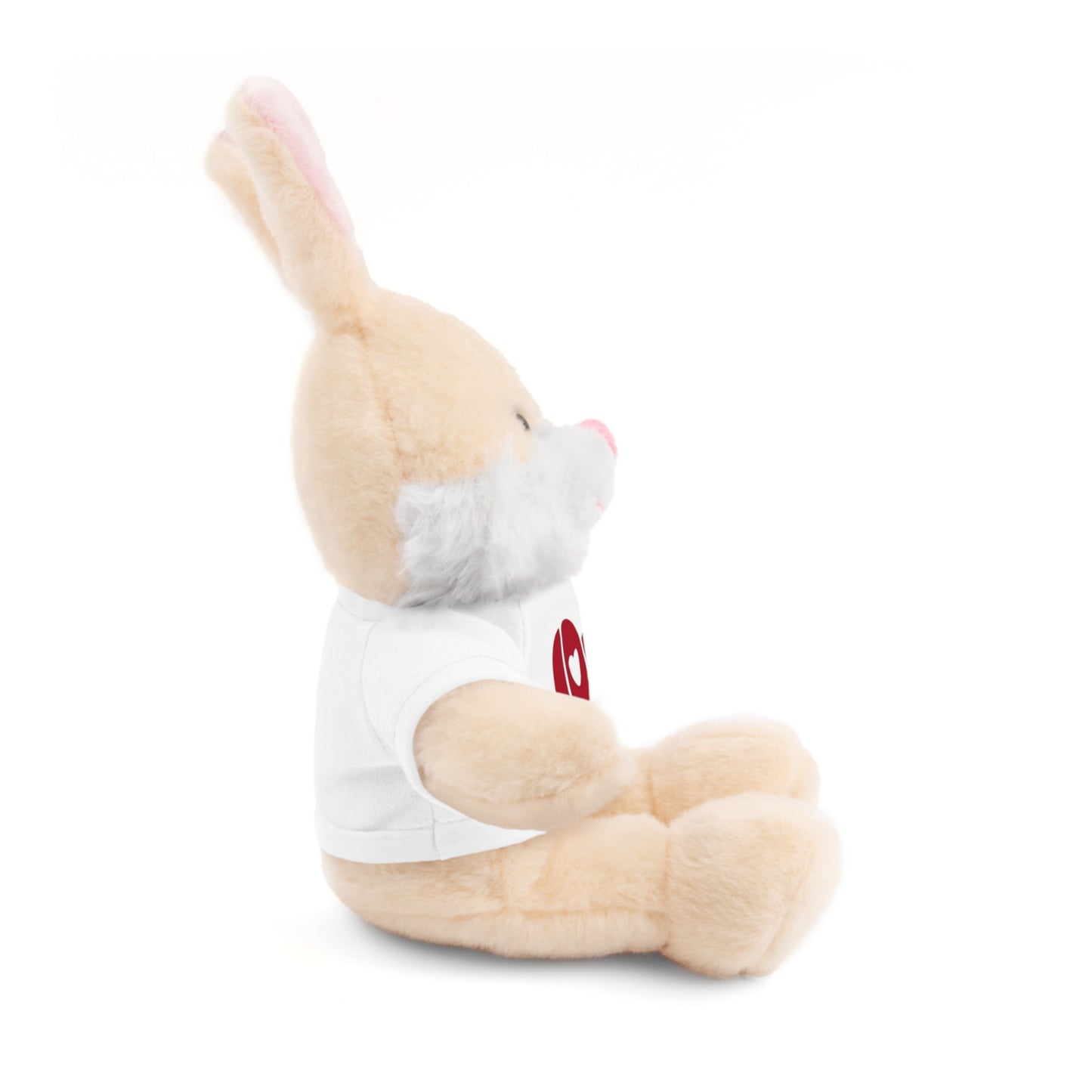 Love Heart Stuffed Animal with Tee - Perfect Gift for Valentine's Day and Special Occasions