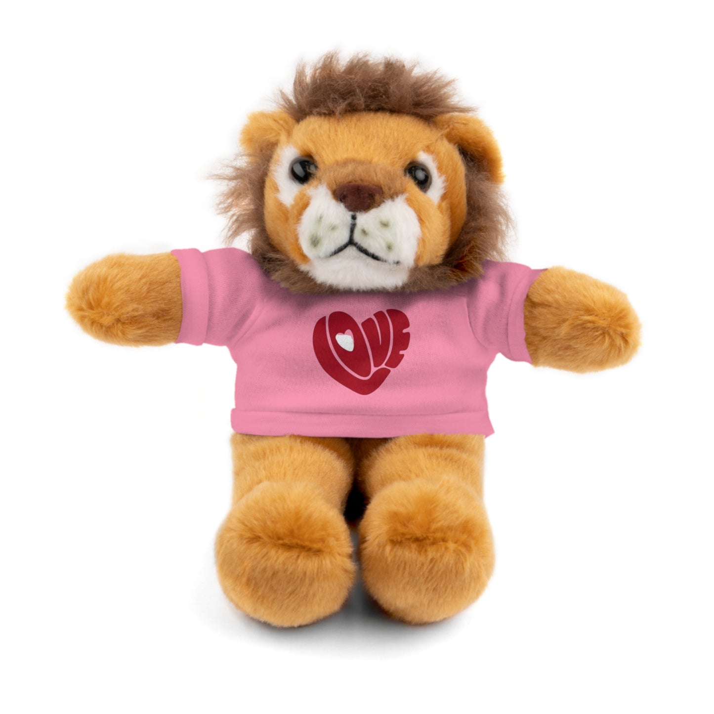 Love Heart Stuffed Animal with Tee - Perfect Gift for Valentine's Day and Special Occasions