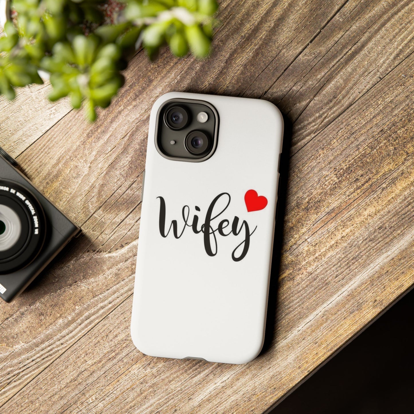 Wifey Tough Phone Case - Stylish & Durable Protection for Newlyweds