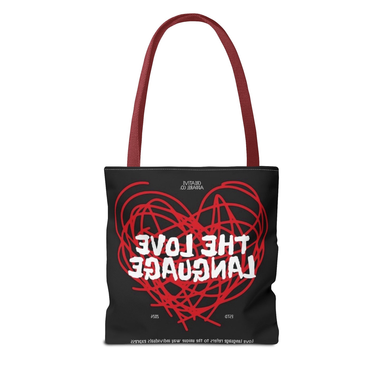 The Love Language Tote Bag - Perfect Gift for Romantic Occasions