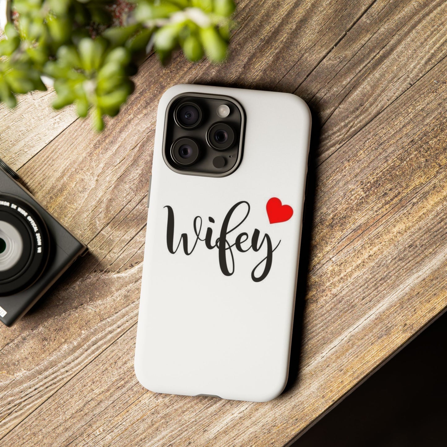 Wifey Tough Phone Case - Stylish & Durable Protection for Newlyweds