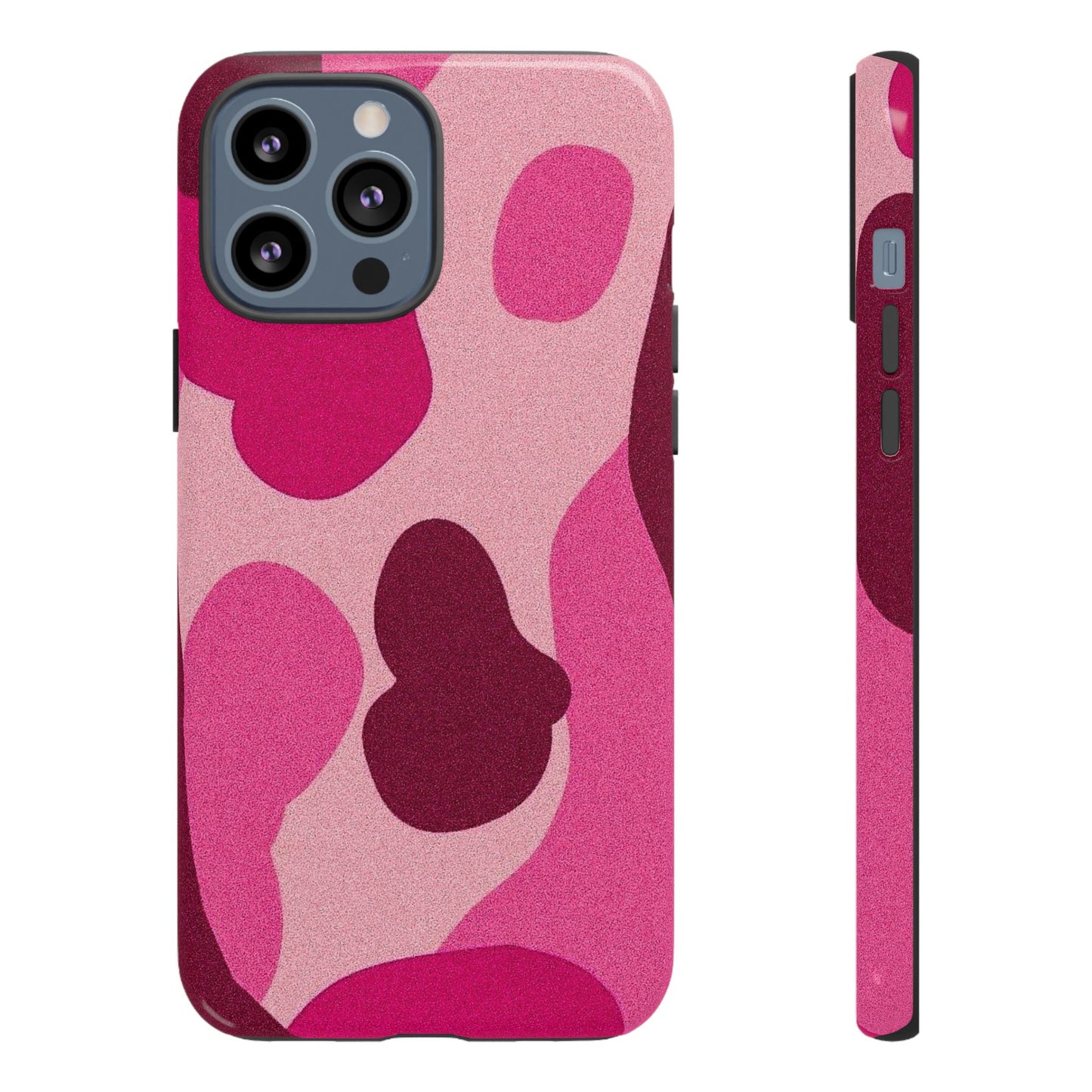 Trendy Pink Camouflage Phone Case - Tough and Stylish Protection