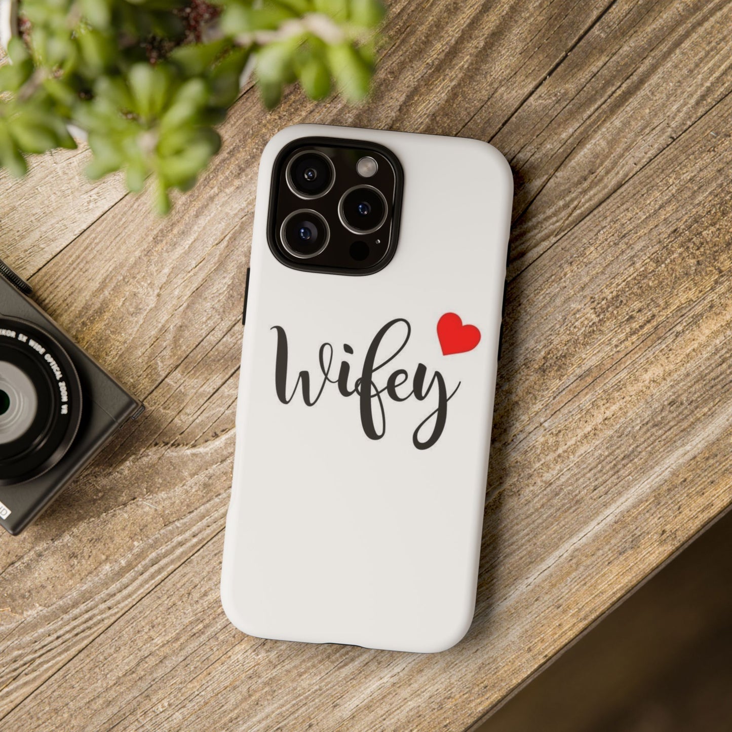 Wifey Tough Phone Case - Stylish & Durable Protection for Newlyweds