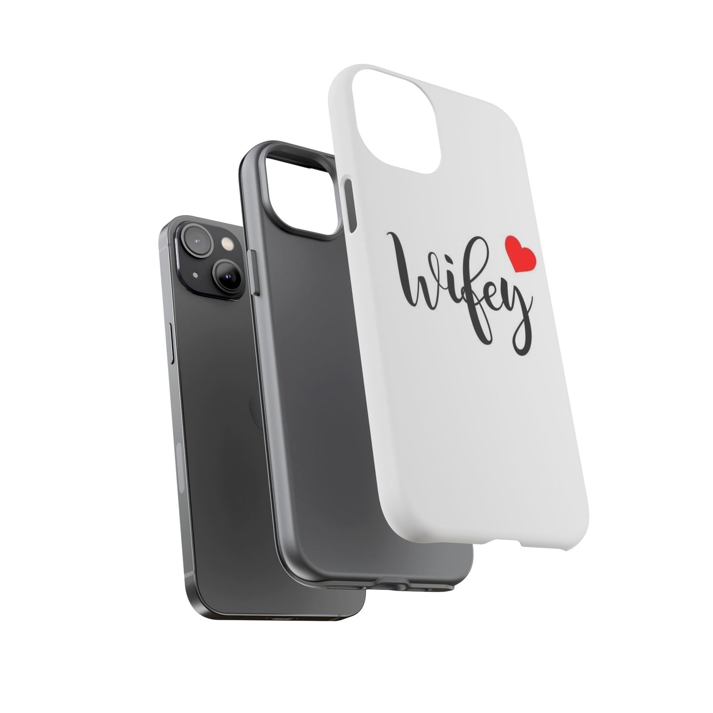 Wifey Tough Phone Case - Stylish & Durable Protection for Newlyweds