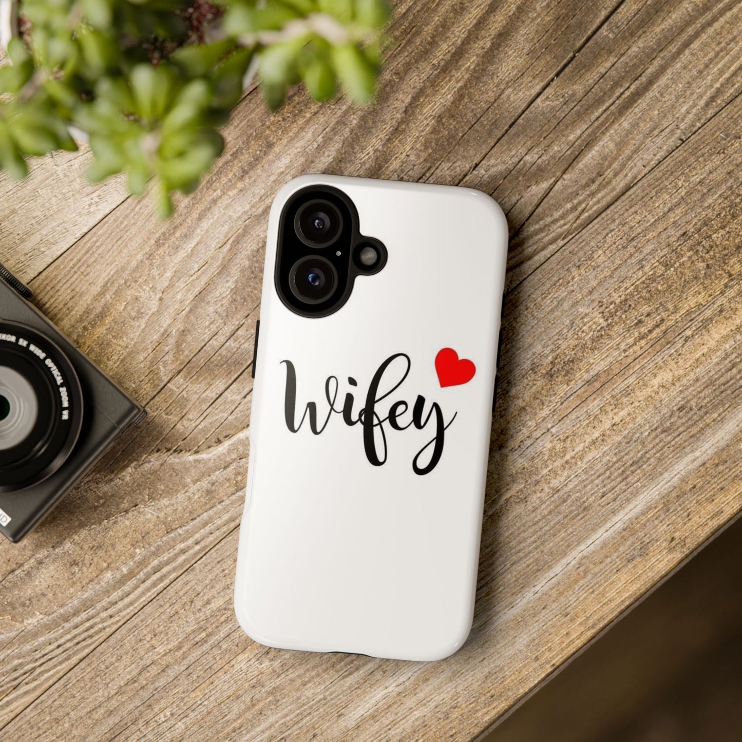 Wifey Tough Phone Case - Stylish & Durable Protection for Newlyweds