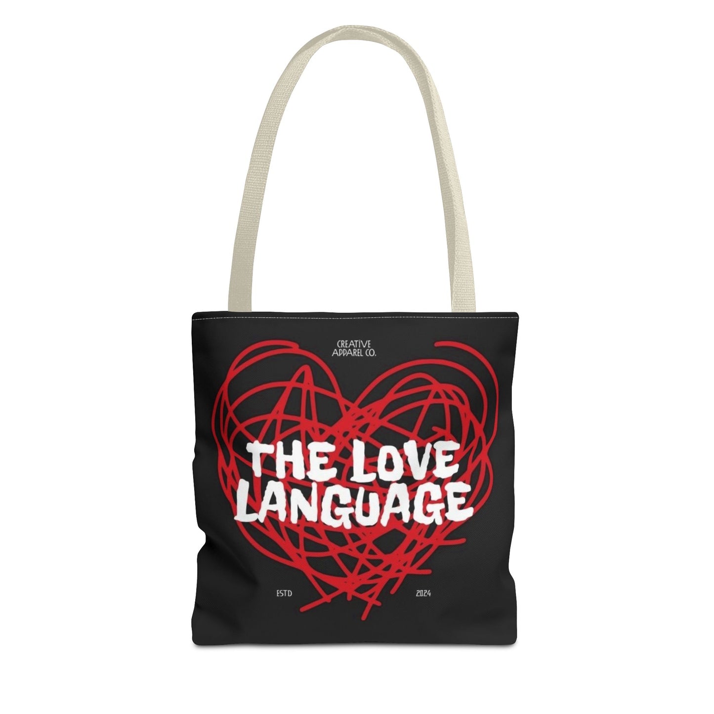 The Love Language Tote Bag - Perfect Gift for Romantic Occasions