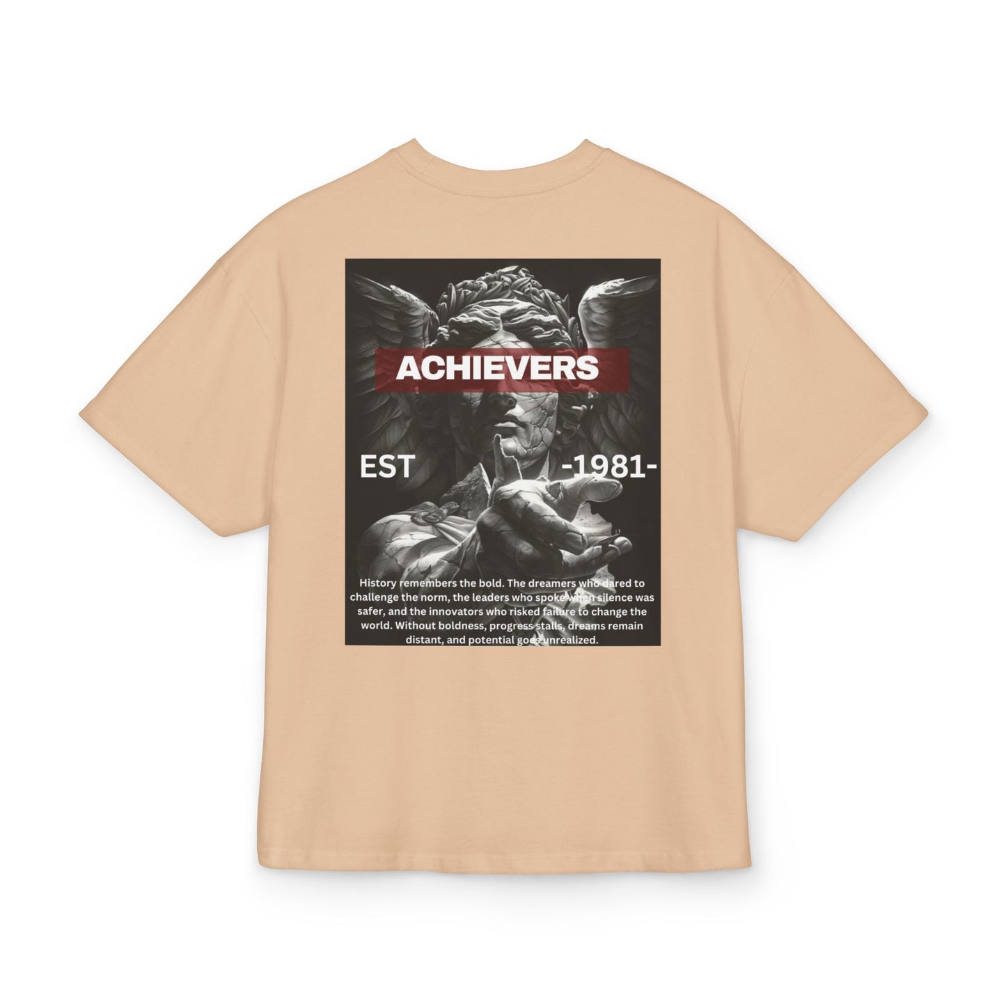 Achievers Box Tee - Inspiring Unisex Heavy Cotton Tee for Motivated Minds