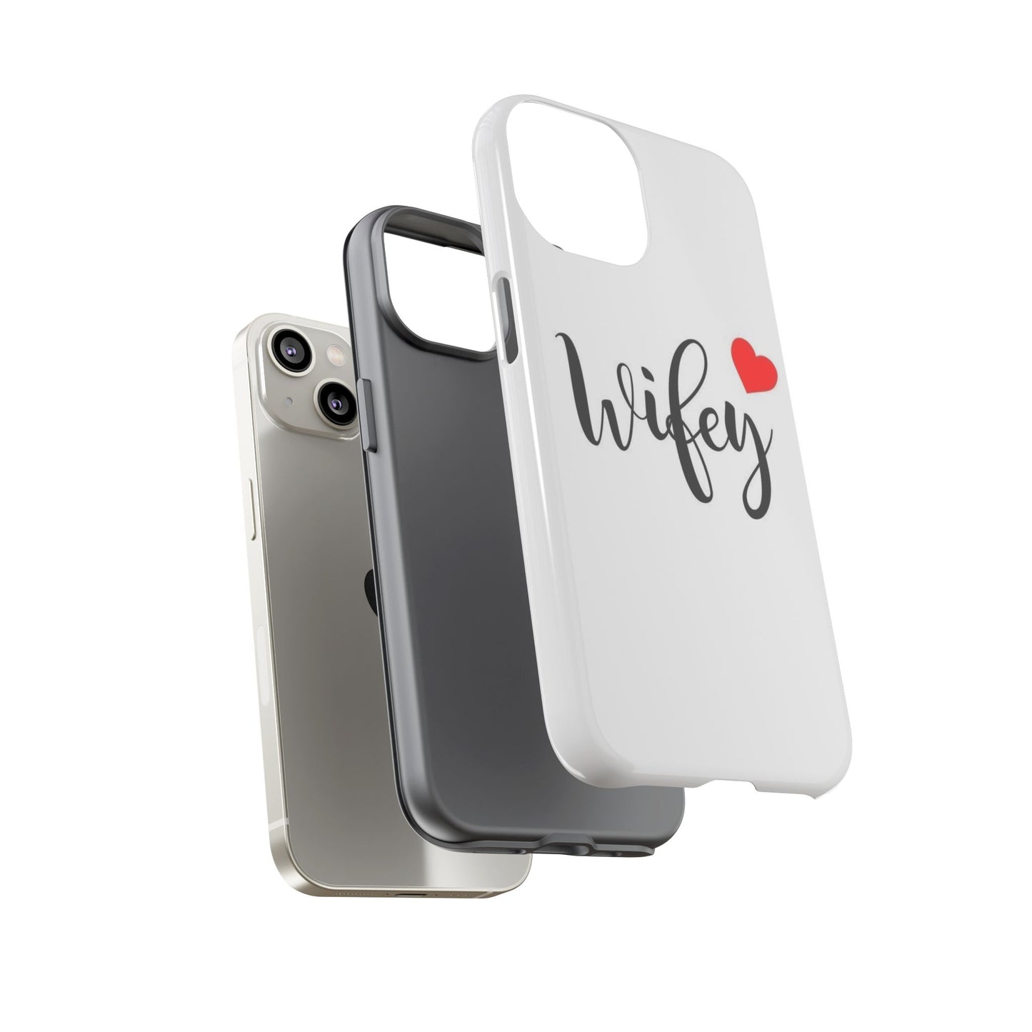 Wifey Tough Phone Case - Stylish & Durable Protection for Newlyweds