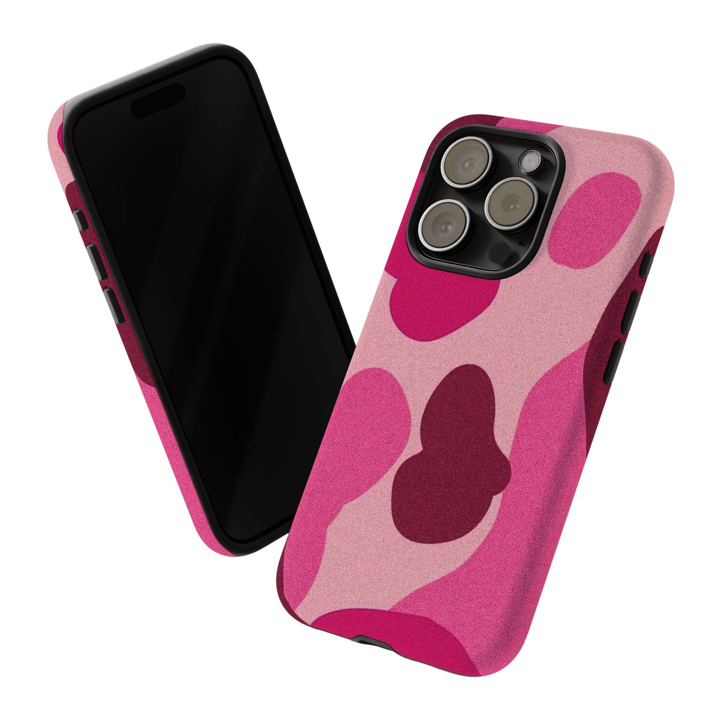 Trendy Pink Camouflage Phone Case - Tough and Stylish Protection