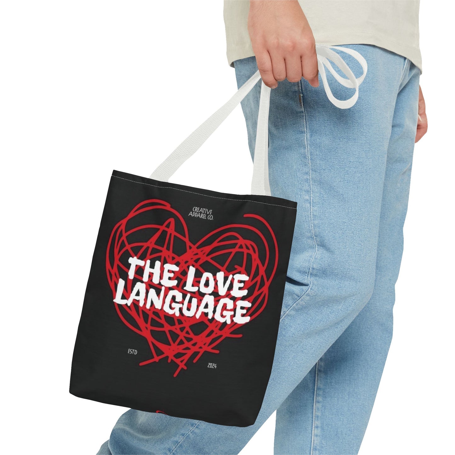 The Love Language Tote Bag - Perfect Gift for Romantic Occasions